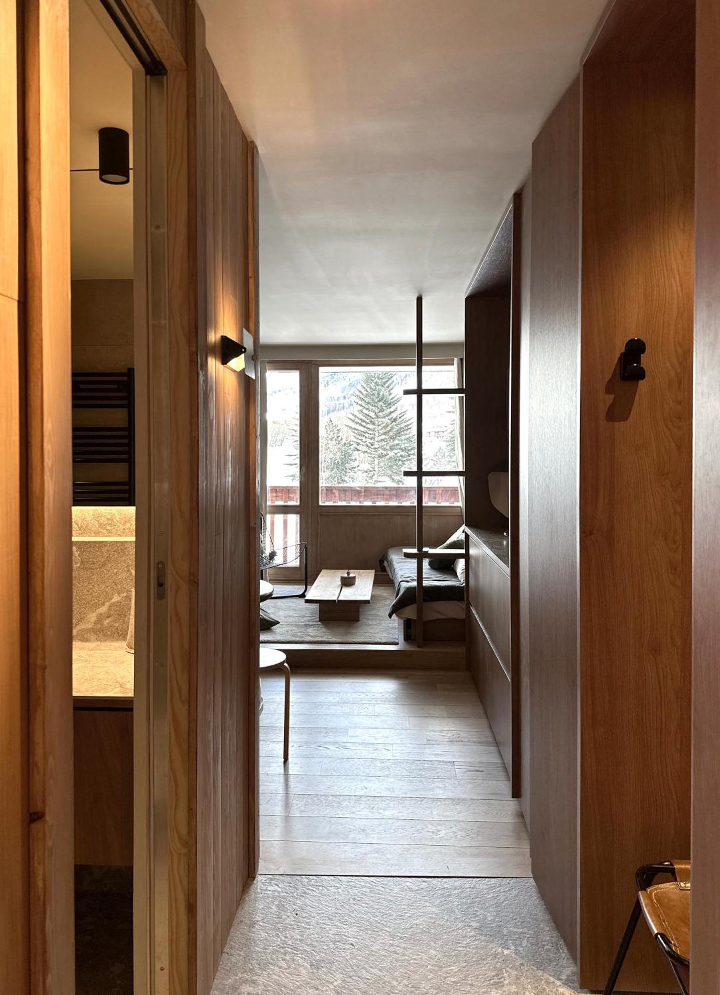 Les Barmettes Appart Renove Avec Vue, Parking Et Skis Aux Pieds Val-d'Isere Luaran gambar